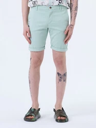 Miracle of Denim Jeansbermudas Hector Chino Shorts Grün/Hellgrün/Türkis/Mintgrün
