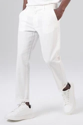 Miracle of Denim 5-Pocket-Jeans Hugo Chino Khaki/Grau/Braun/Beige
