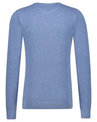 Gant Strickpullover R-Neck COTTON PIQUE C-NECK jeansblau melange