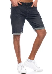 Smith & Solo Shorts 5-Pocket Style Dunkelblau/Blau/Grau