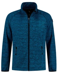 Kjelvik Fleecejacke Mike Sweatjacke Blau/Hellblau/Türkis