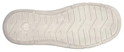 Rieker Slipper Slip-on Sneaker Halbschuh Schlupfschuh mit beidseitigem Gummizug grau/schwarz