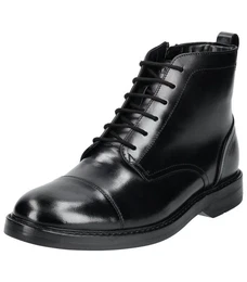 Stiefelette Leder Schnrstiefelette