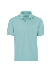 Trigema Poloshirt DELUXE Piqu blau/gletscher