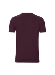 Trigema T-Shirt Dunkelrot/Lila/Bordeaux