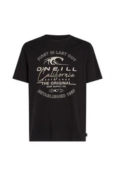 O'Neill T-Shirt CALI WAVE T-SHIRT Schwarz/Rot