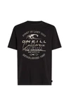 O'Neill T-Shirt CALI WAVE T-SHIRT Schwarz/Rot