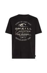 O'Neill T-Shirt CALI WAVE T-SHIRT Schwarz/Rot