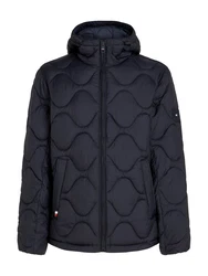 TOMMY HILFIGER Jacke 'ONION' Schwarz/Dunkelblau