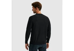 PME LEGEND Rundhalspullover American Classic Buckley Knit Schwarz