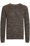 Blend Dan Herren Strickpullover Feinstrick Mit Rundhals (20700587ME) Burned Orange (73823)