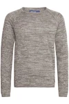 Blend Dan Herren Strickpullover Feinstrick Mit Rundhals (20700587ME) Grau/Hellgrau Blend Dan Herren Strickpullover Feinstrick Mit Rundhals (20700587ME) Grau/Hellgrau