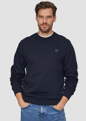 s.Oliver Sweatshirt Rundhals Langarm Logo 