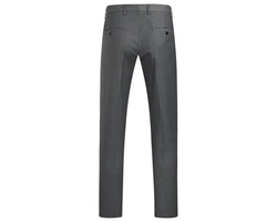 Allthemen Anzug Slim Fit Business Herrenanzug Dunkelgrau/Grau/Hellgrau
