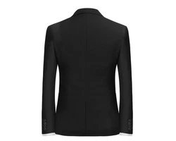 Allthemen Anzug Slim Fit Business Herrenanzug Schwarz/Dunkelgrau/Rot/Braun/Hellblau/Grau/Dunkelblau