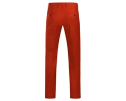 Allthemen Anzug Slim Fit Business Herrenanzug Rot