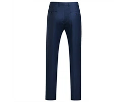 Allthemen Anzug Slim Fit Business Herrenanzug Dunkelblau