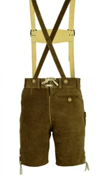 Myooka Trachtenlederhose Herren Kurz (LE27BR) LE27BR