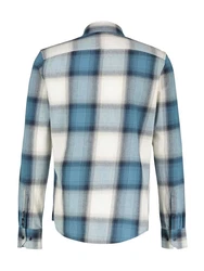 LERROS Langarmhemd Blau/Hellblau