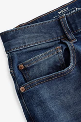 Next Klassische Stretch-Jeans Dunkelblau/Hellblau/Blau