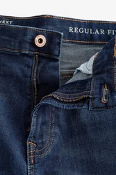 Next Klassische Stretch-Jeans Dunkelblau/Hellblau/Blau