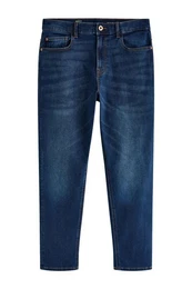 Tapered-fit-Jeans Klassische Stretch-Jeans (1-tlg)