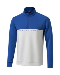 Longsweatshirt Golf Layer Trace 1/4 Zip Wei/Blau Herren S