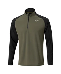 Longsweatshirt Golf Layer Winter Breeze Bloc Oliv Herren UK M