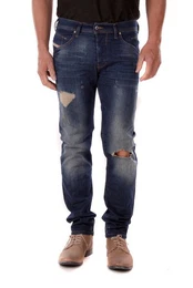 Slim-fit-Jeans Belther 084TX Herren Jeans Hose Slim Straight