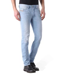 Diesel Herren Jeans Belther 0852I Hellblau/Blau