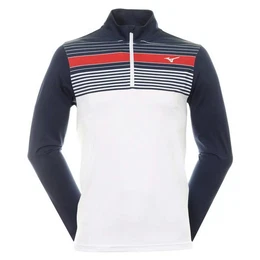 Longsweatshirt Golf Layer Breeze Elite ST 1/4 Zip Wei-Navy Herren UK S