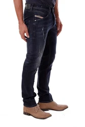 Diesel Slim-fit Jeans Belther R844T Herren Dunkelblau/Blau