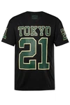 STHUGE T-Shirt Halbarm Football Print 