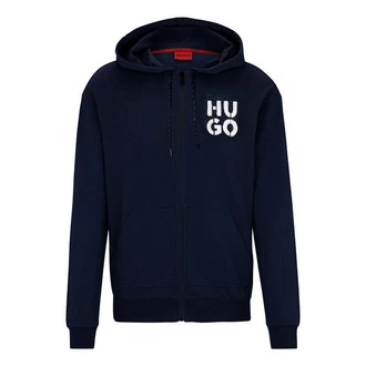HUGO Sweatjacke Spray Logo Jacket