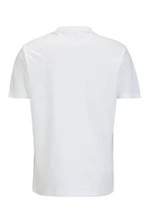 Replay T-Shirt PIECE DYED HEAVY COTTON JERSEY Weiß/Grau/Creme