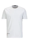 Replay T-Shirt PIECE DYED HEAVY COTTON JERSEY Weiß/Grau/Creme