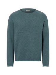 Jack & Jones Rundhalspullover Grün/Türkis