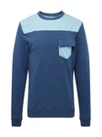 BLEND Sweatshirt blau/hellblau
