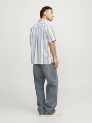Jack & Jones Funktionshemd Palma Resort Hellblau/Blau