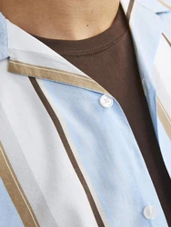 Jack & Jones Funktionshemd Palma Resort Hellblau/Blau