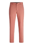 Jack & Jones Bundfaltenhose JPRJones Rosa/Rot/Lila