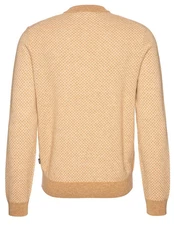 BOSS Strickpullover H-Eltoro Braun/Orange/Beige/Gelb