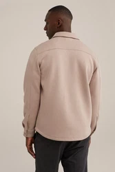 WE Fashion Businesshemd Beige/Braun/Khaki