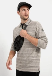 camel active Poloshirt mit Cooling Effekt Grau/Braun/Beige/Rot/Hellgrau