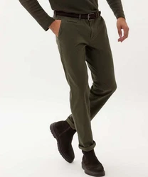 Brax 5-Pocket Hose Style Fabio Khaki/Dunkelgrün