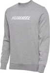 hummel Kapuzenpullover Hmlelemental Sweatshirt Grau/Dunkelgrau/Dunkelgrün