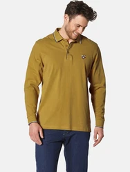 BABISTA Langarm-Poloshirt MILANVETZO Khaki/Dunkelgrün/Beige/Braun/Gelb