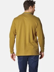 BABISTA Langarm-Poloshirt MILANVETZO Khaki/Dunkelgrün/Beige/Braun/Gelb