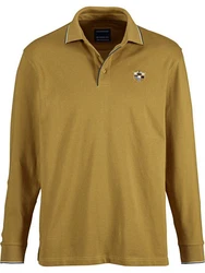 BABISTA Langarm-Poloshirt MILANVETZO Khaki/Dunkelgrün/Beige/Braun/Gelb