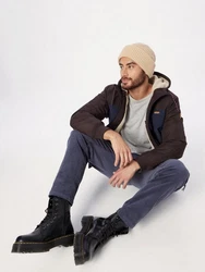 Iriedaily Jacke Insulaner (1-St) navy/karamell/dunkelbraun/wollwei